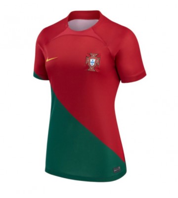 Portugal Hjemmebanetrøje Dame VM 2022 Kort ærmer